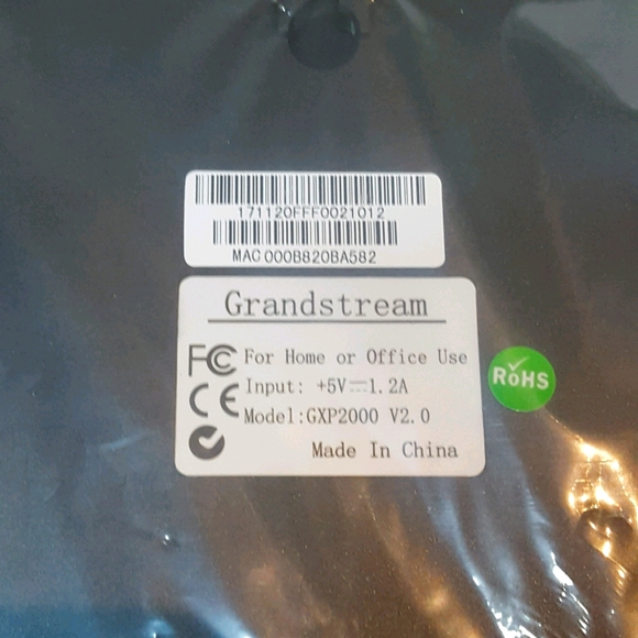 Grandstream GXP2000 v2.0 Home Office Phone 4 Lines - Picture 4 of 5